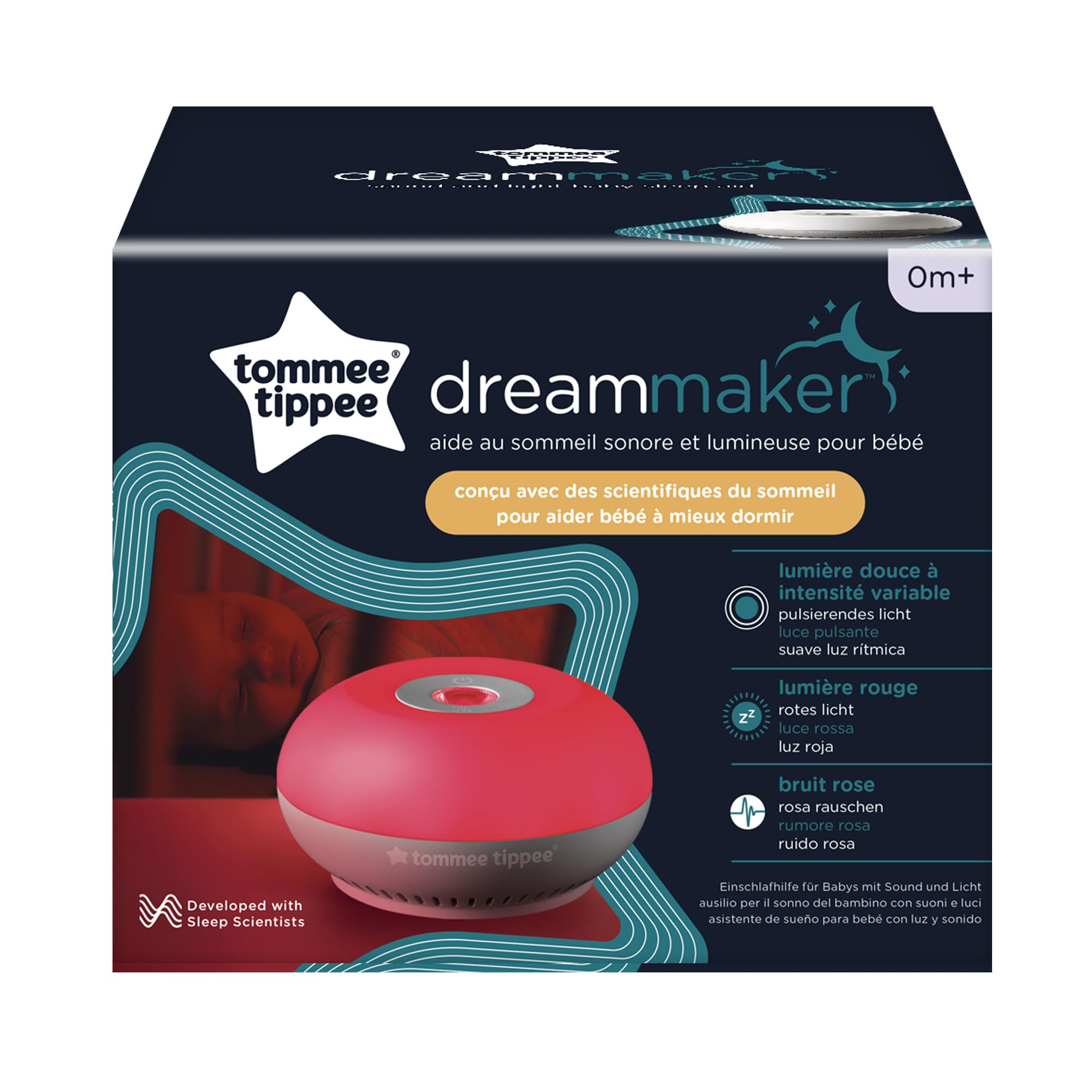 tommee-tippee-dreammaker-duermebeb-s-con-luz-y-sonido-ruido-rosa-luz-roja-y-crys image 2
