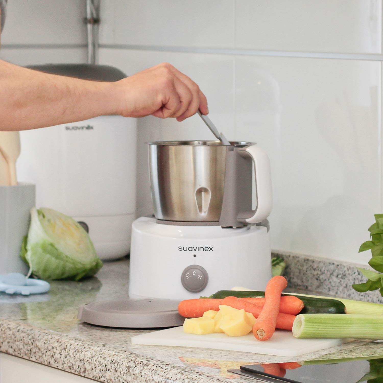 suavinex-robot-de-cocina-s-i3-robot-cocedor-5-en-1-para-beb-con-jarra-de-acero-i image 6