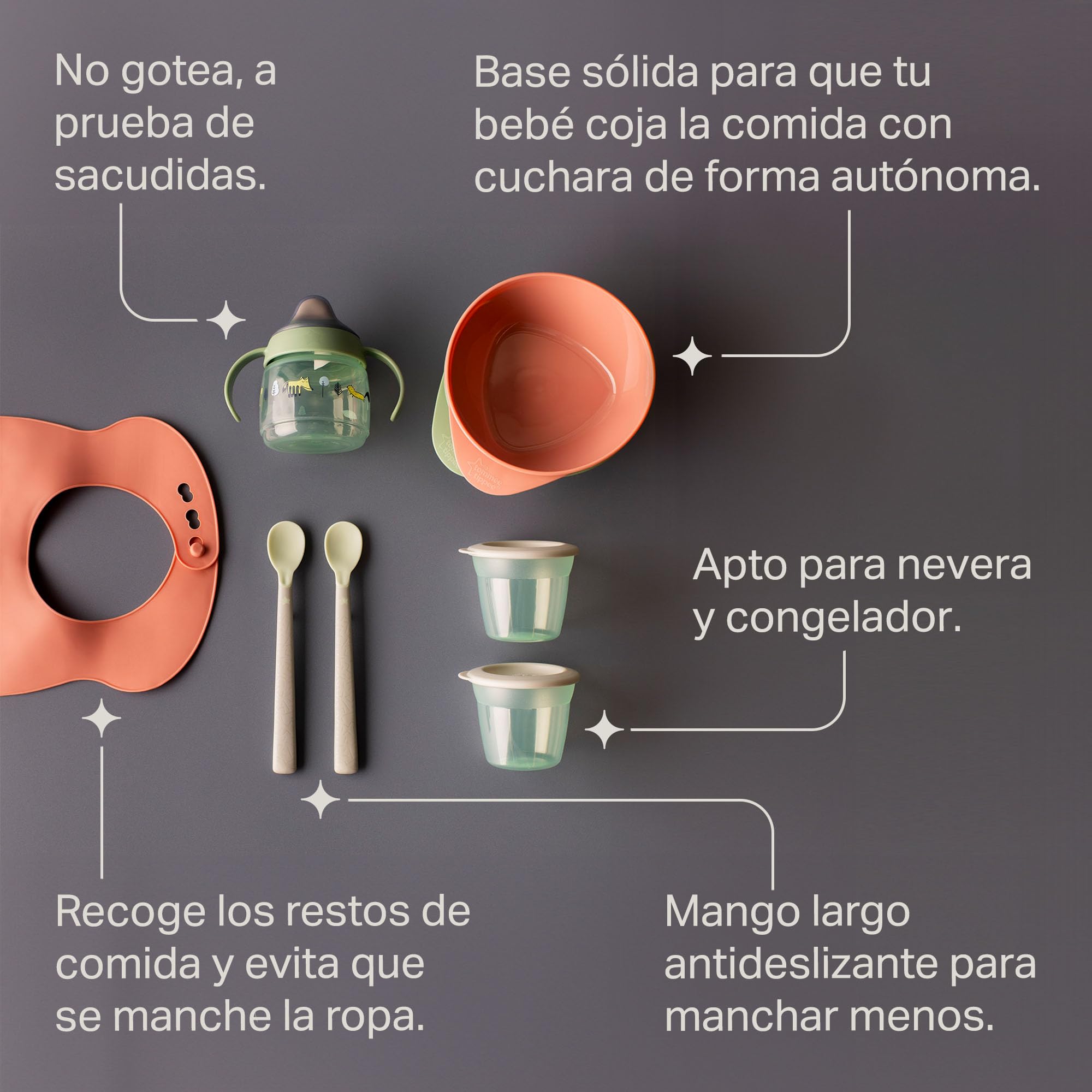 tommee-tippee-first-tastes-juego-de-destete-completo-4-meses-cuencos-easi-scoop- image 4