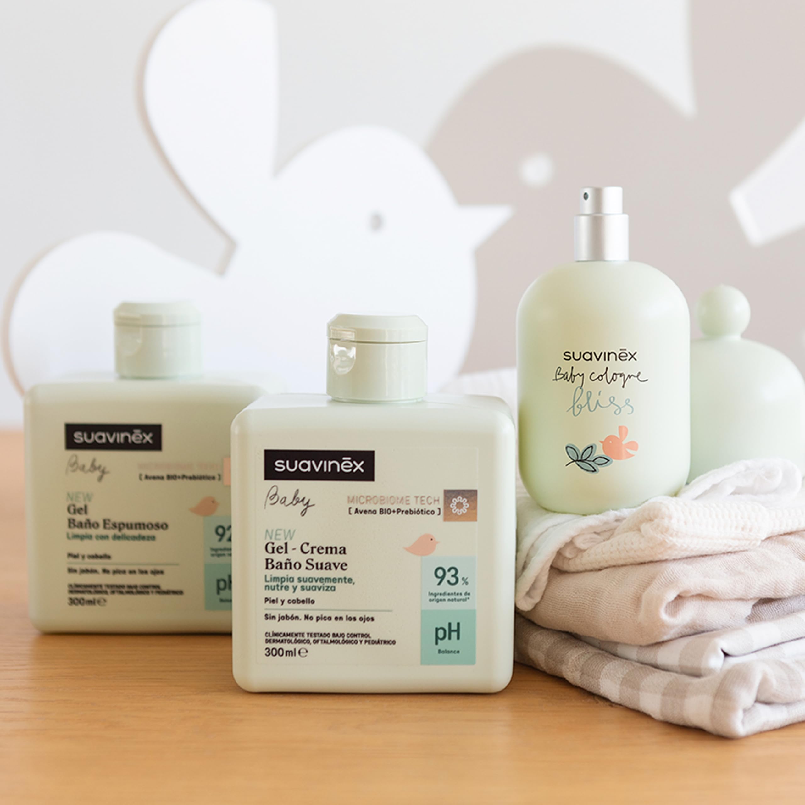 suavinex-bliss-pack-canastilla-baby-cologne-100-ml-gel-crema-ba-o-suave-300-ml-l image 2
