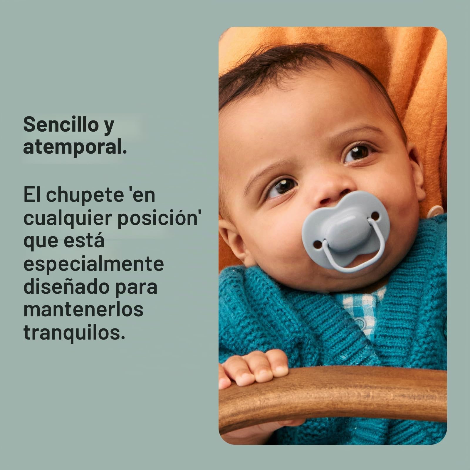 tommee-tippee-chupete-anytime-0-6-meses-pack-de-6-chupetes-sim-tricos-de-silicon image 2