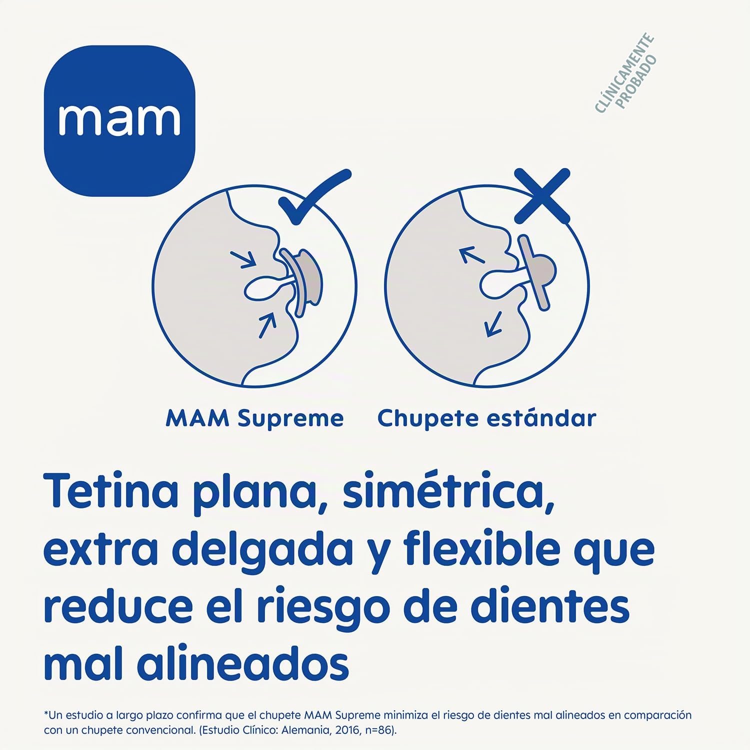 mam-chupete-supreme-6-meses-rosa-mate-2-uds-escudo-ventilado-que-brilla-en-la-os image 3