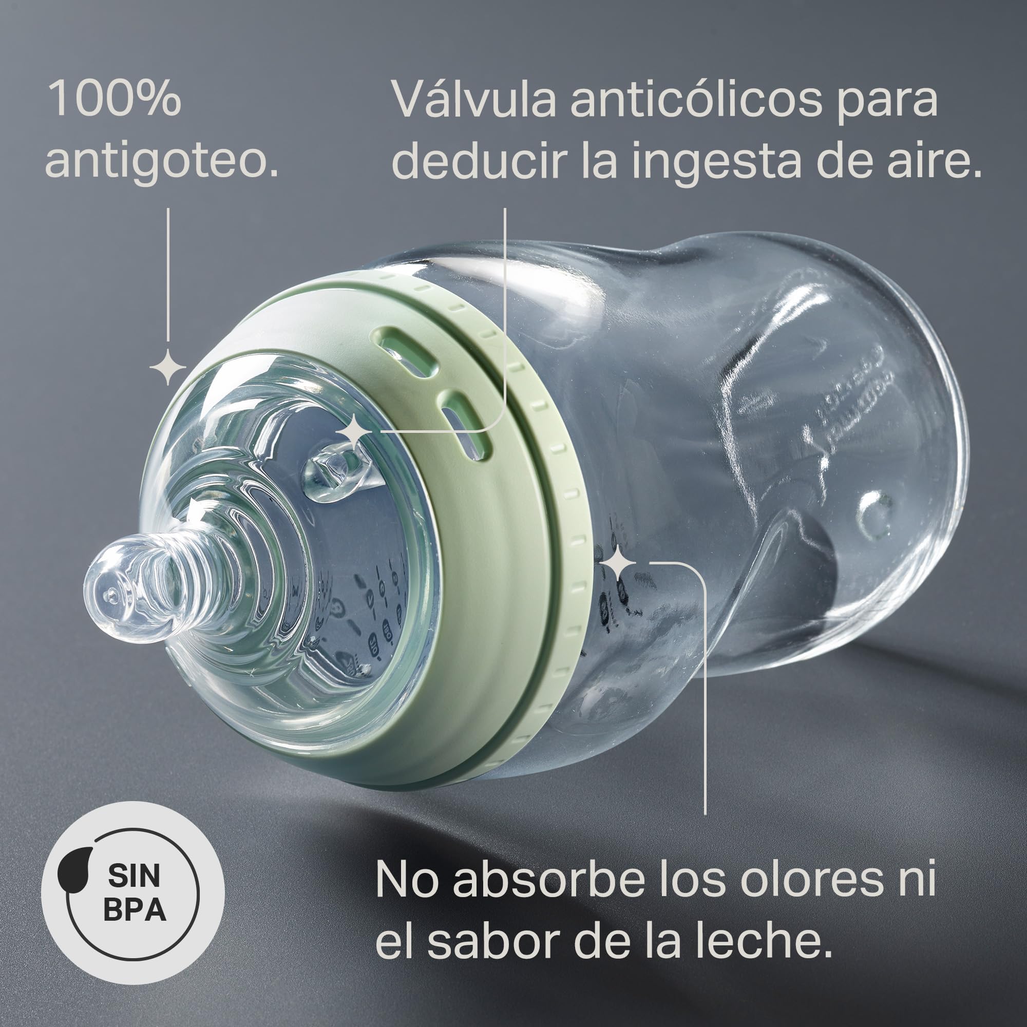 tommee-tippee-biber-n-antic-licos-natural-start-150-ml-vidrio-de-borosilicato-te image 4