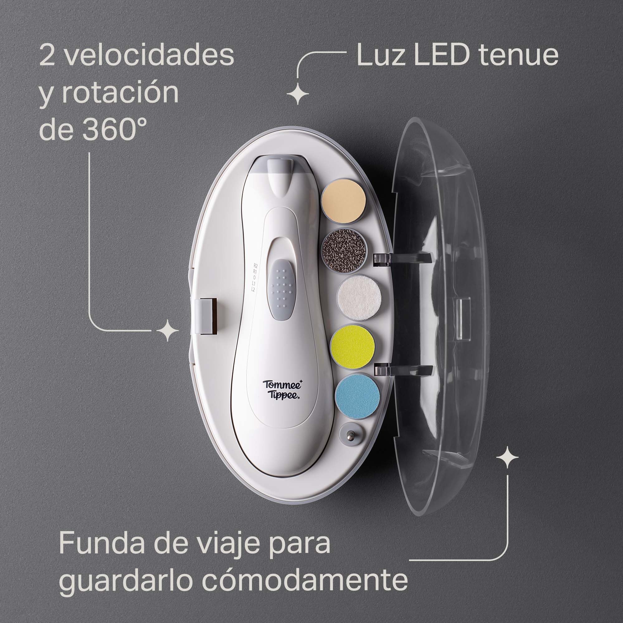 tommee-tippee-corta-as-y-lima-de-u-as-el-ctrica-para-beb-corta-as-a-pilas-con-lu image 4