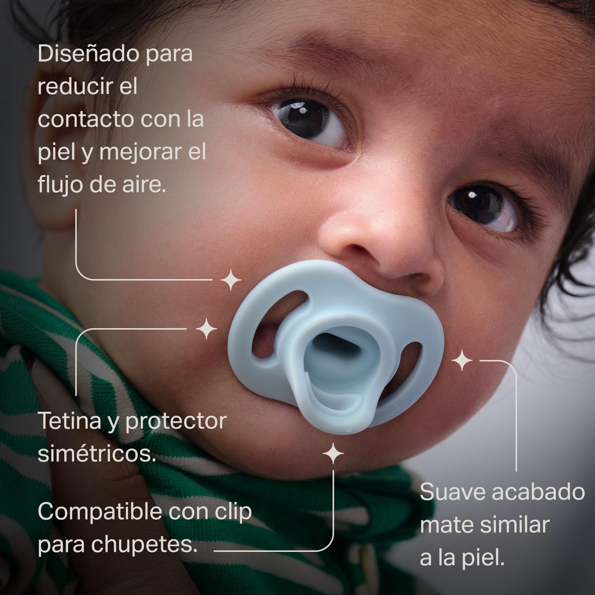 tommee-tippee-chupete-ultra-light-stayput-0-6m-pack-de-4-silicona-de-una-sola-pi image 3