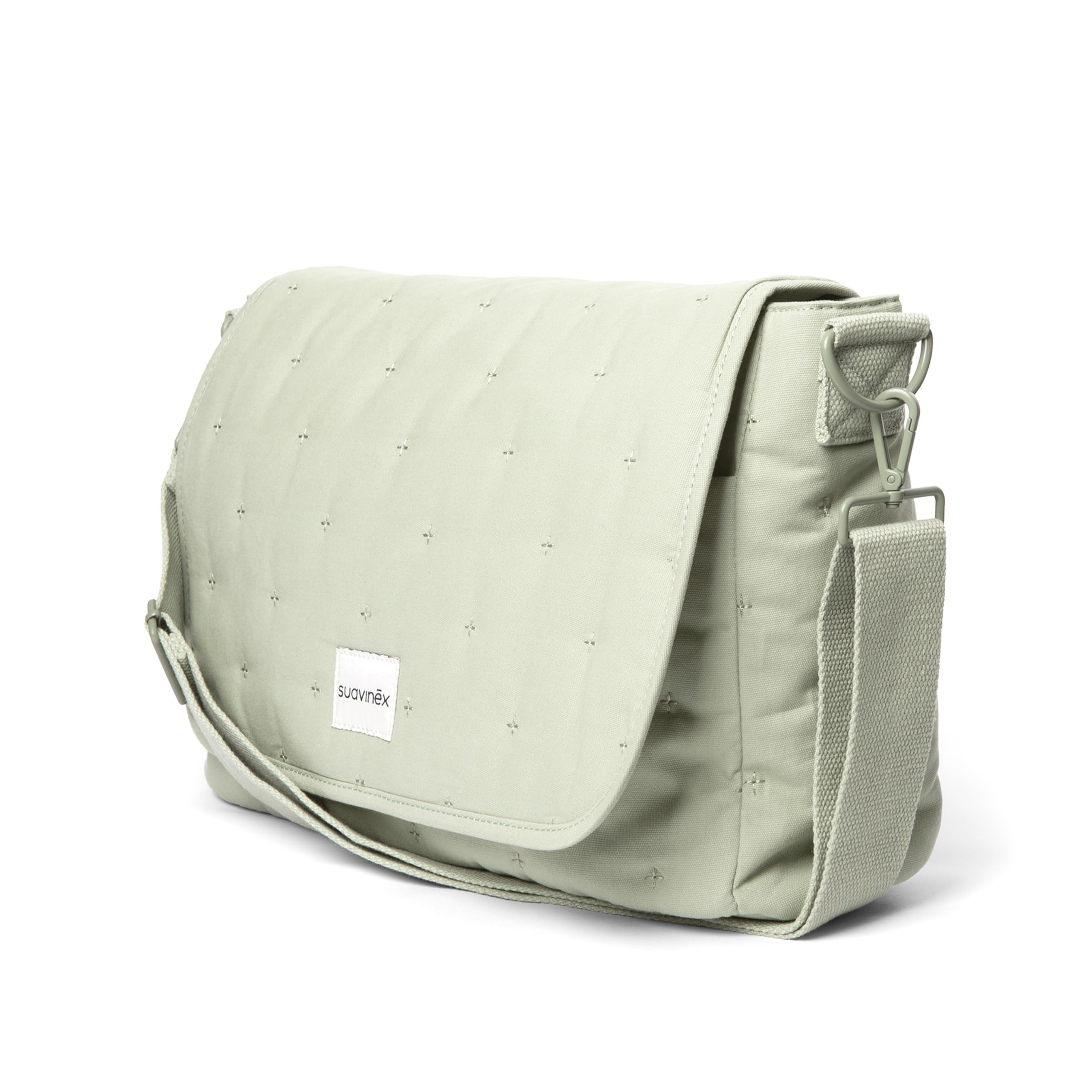 suavinex-bolso-maternidad-bandolera-verde-de-gran-capacidad-11-44-l-asas-ajustab image 6