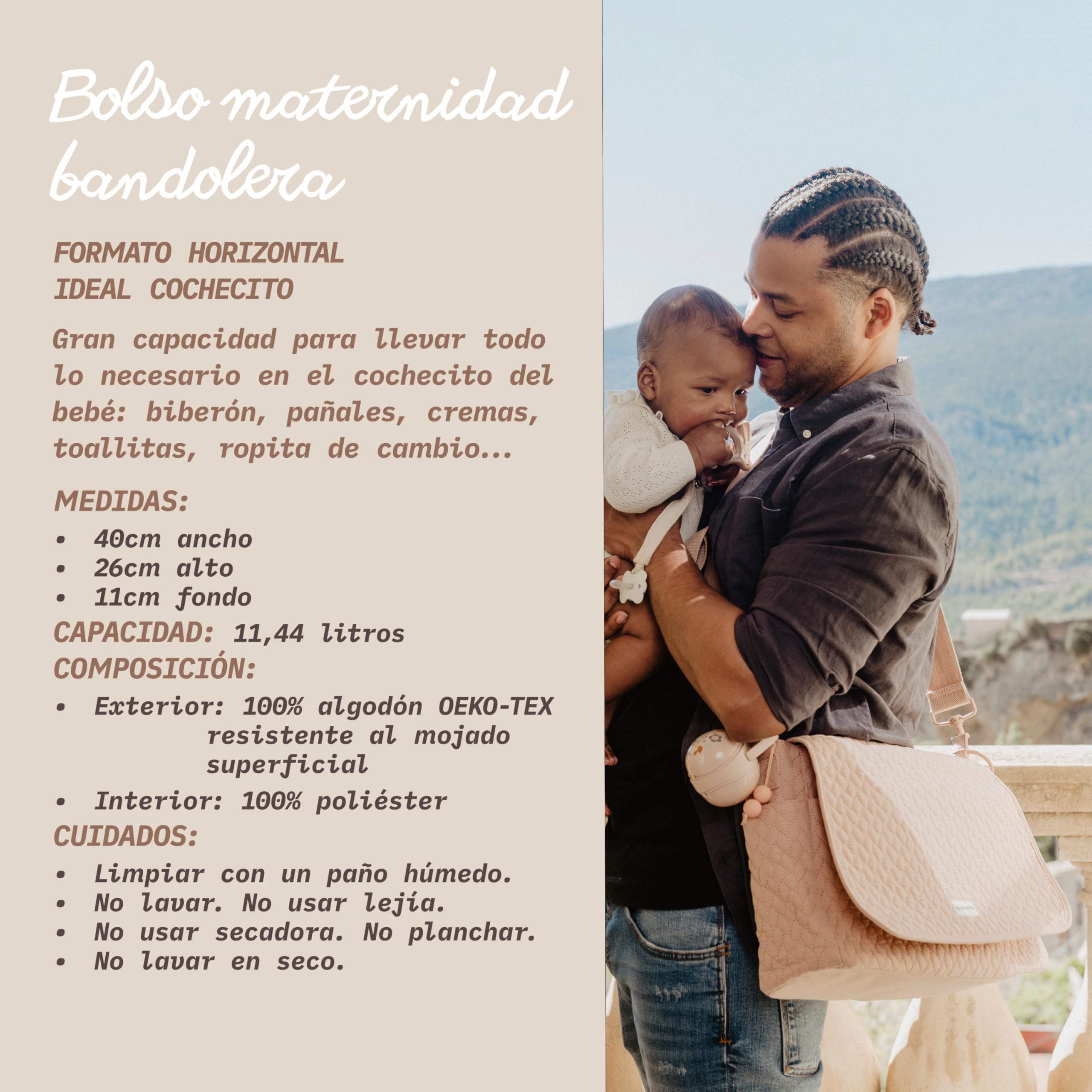 suavinex-bolso-maternidad-bandolera-de-gran-capacidad-asas-ajustables-al-carrito image 8