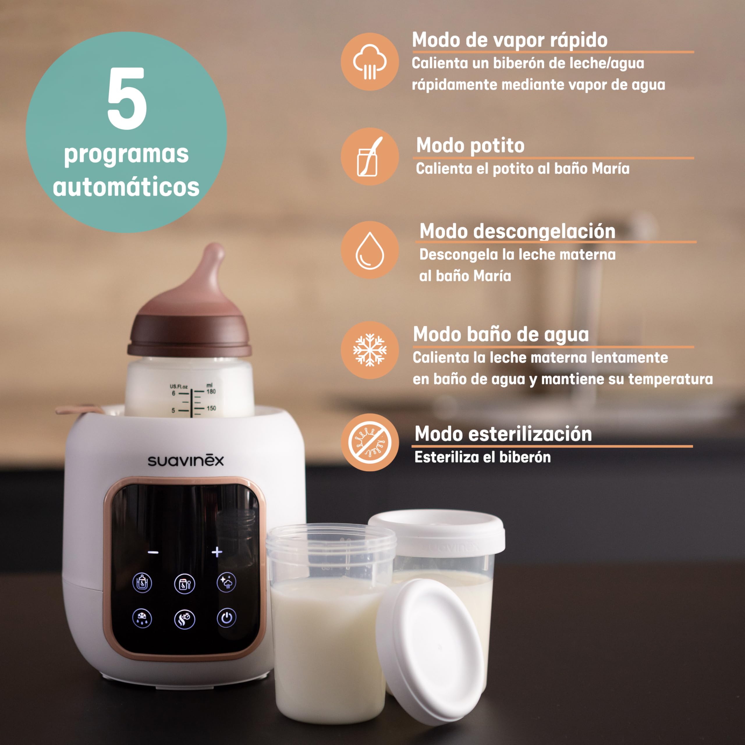 suavinex-calientabiberones-y-esterilizador-2-en-1-con-5-programas-autom-ticos-pa image 3