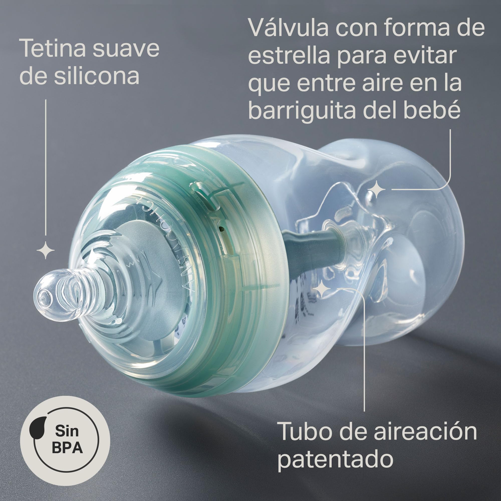tommee-tippee-natural-start-biber-n-antic-licos-260-ml-con-varilla-de-ventilaci- image 5