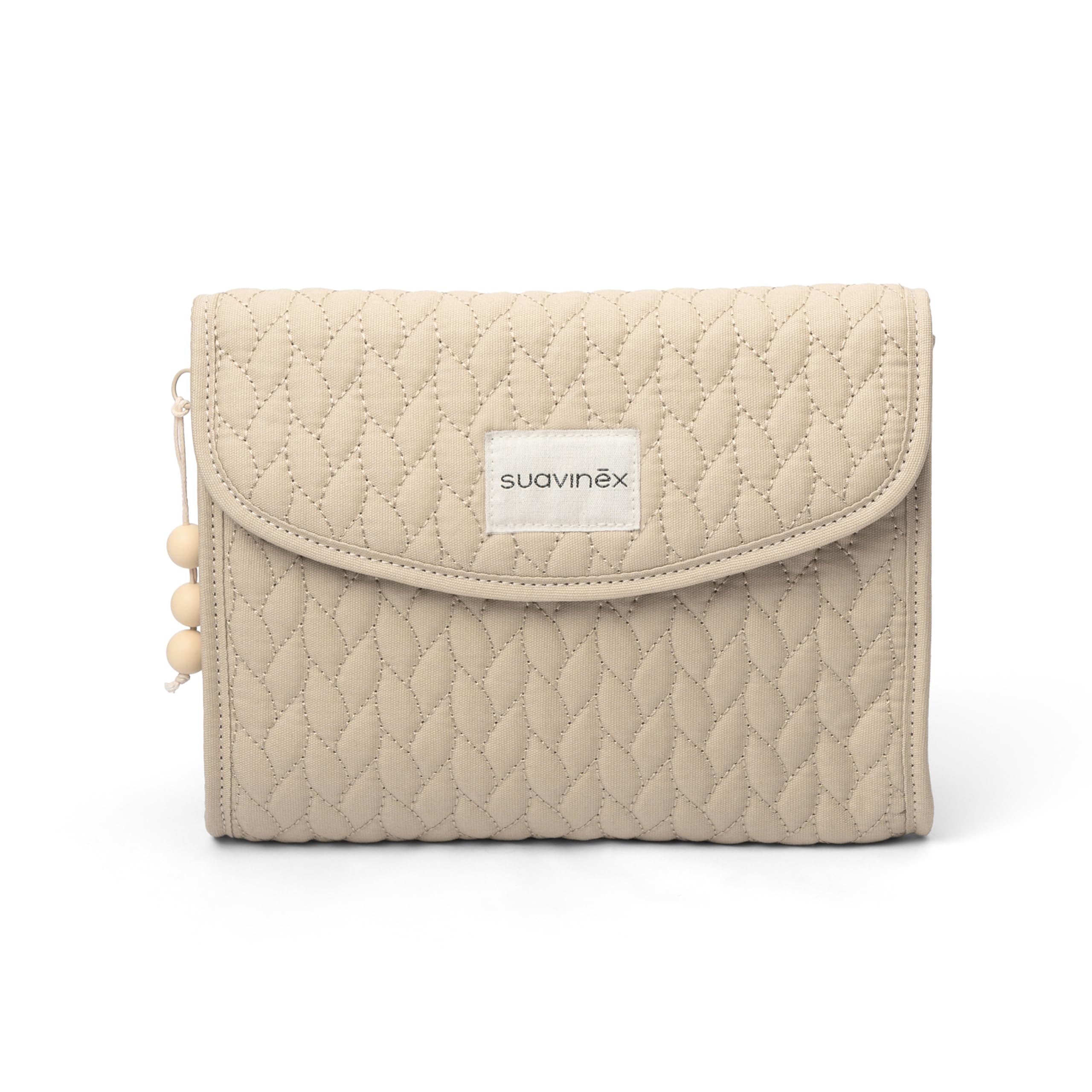 suavinex-neceser-para-beb-reci-n-nacido-beige-tela-robusta-impermeable-cierre-de image 1