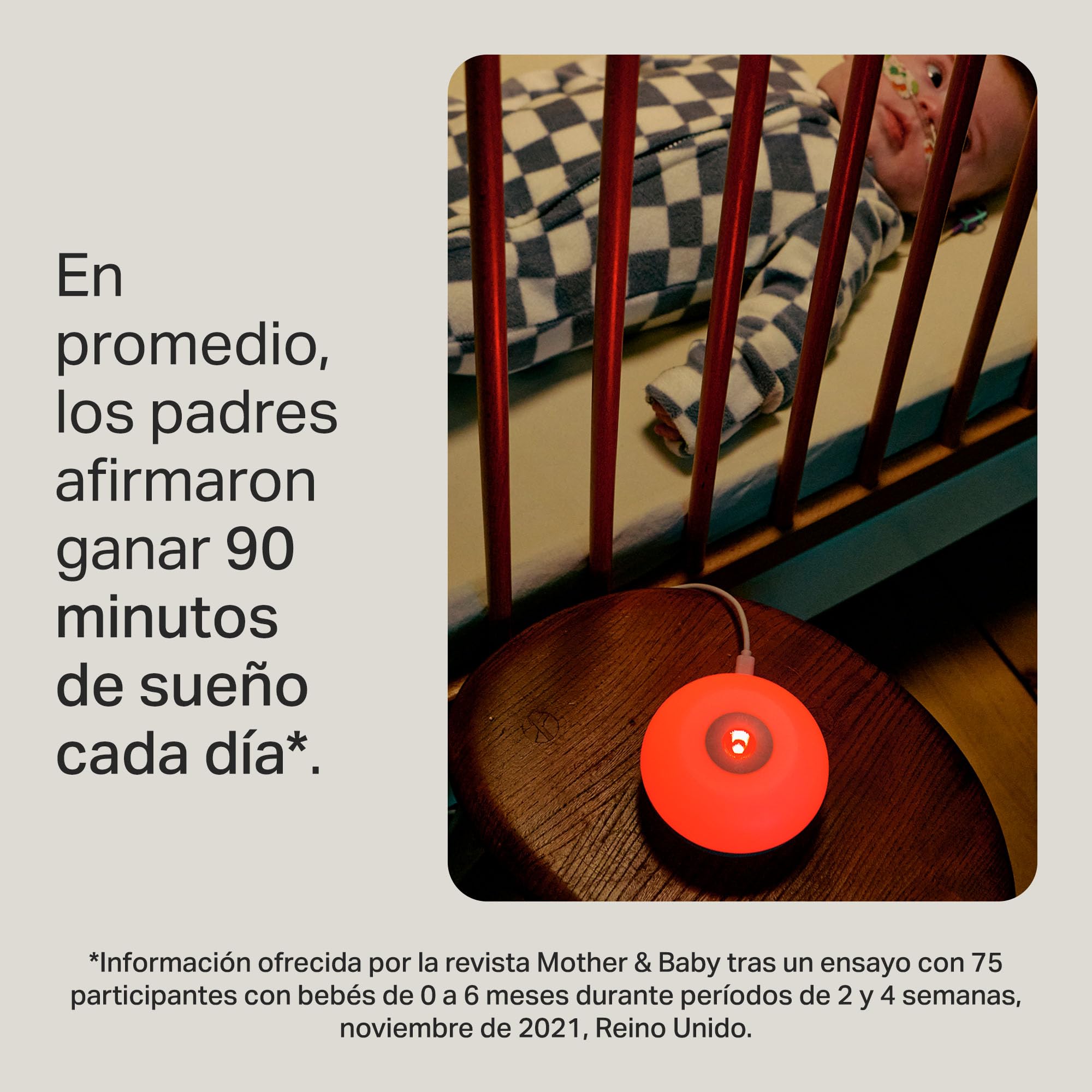 tommee-tippee-dreammaker-duermebeb-s-con-luz-y-sonido-ruido-rosa-luz-roja-y-crys image 3