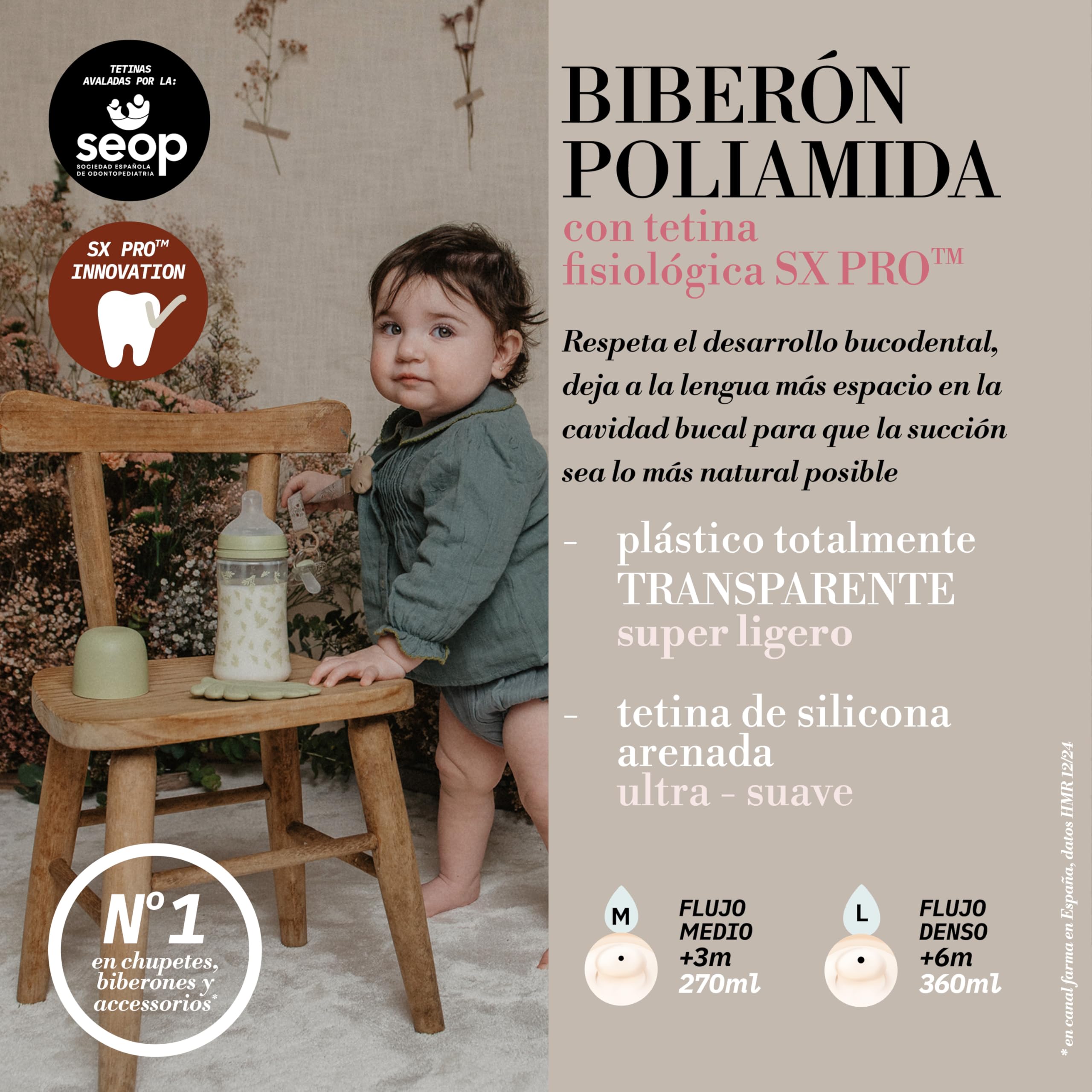 suavinex-biber-n-poetry-270-ml-con-tetina-fisiol-gica-sx-pro-de-silicona-flujo-m image 3