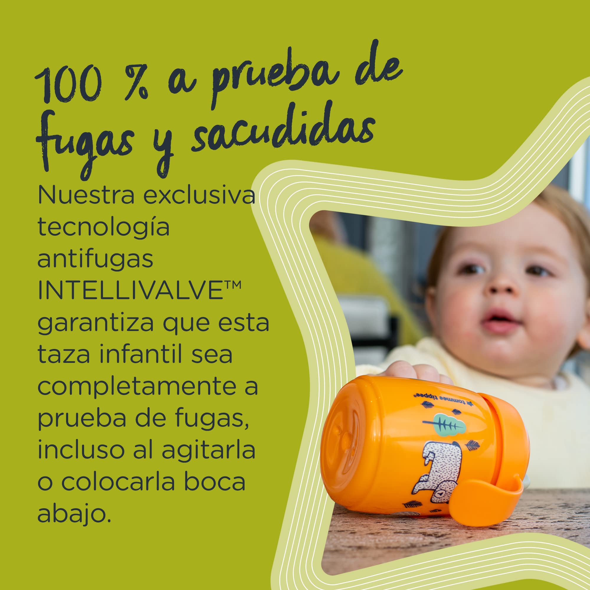 tommee-tippee-superstar-sippee-taza-antifugas-300-ml-con-intellivalve-y-bacshiel image 4