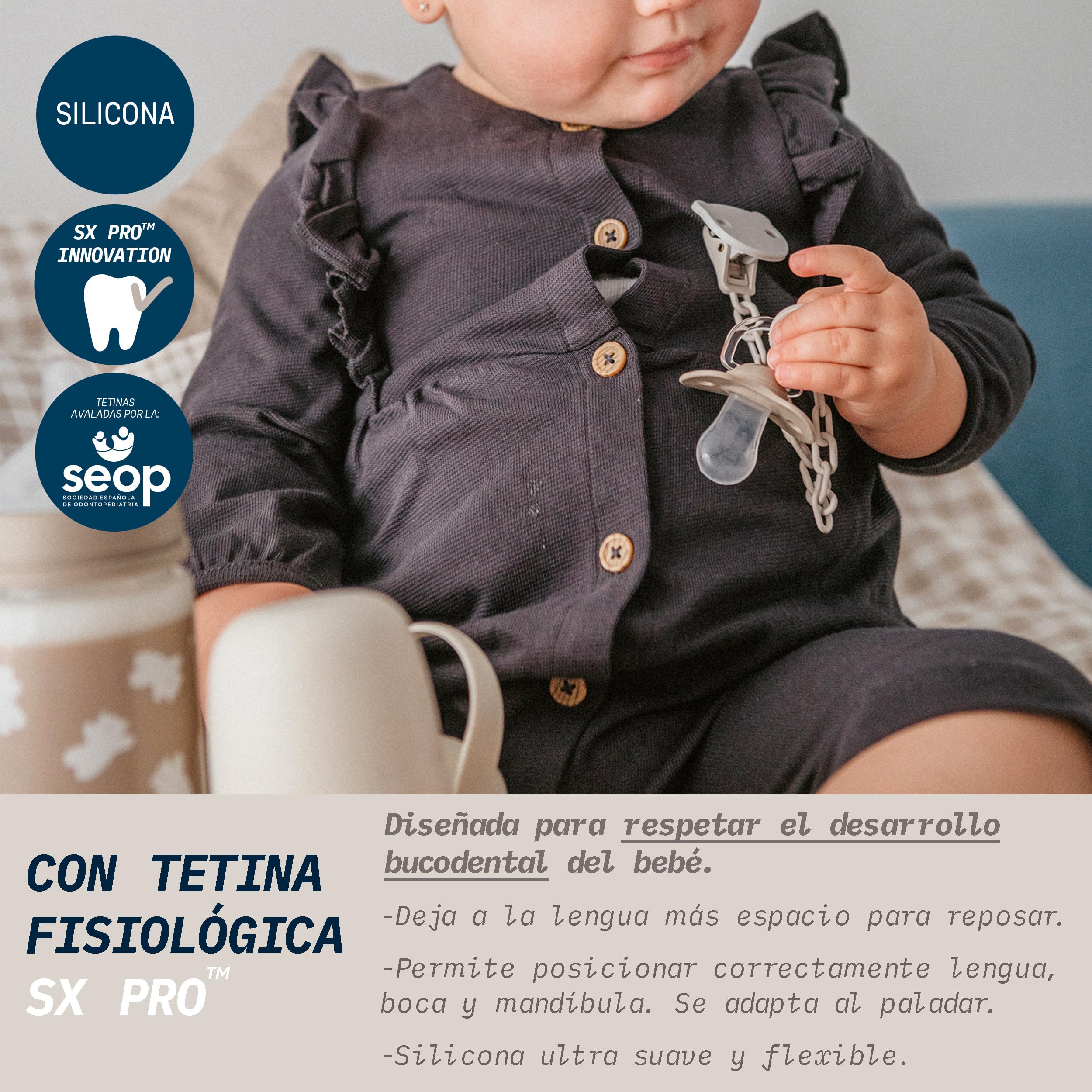 suavinex-pack-4-chupetes-sx-pro-tetina-fisiol-gica-de-silicona-sim-trica-y-rever image 3